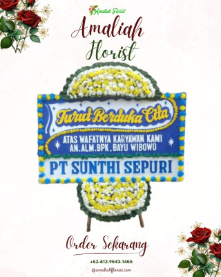 Papan Bunga Duka di Kotakulon