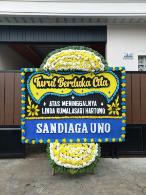 Papan Bunga Duka di Kotakulon