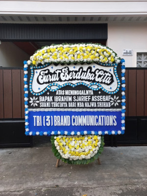 Papan Bunga Duka di Kotakulon